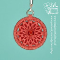 Coral Mandala Dorset Button...