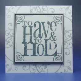 To Have And To Hold - Filigree
